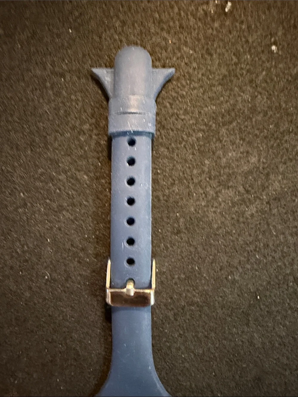 Apple Watch Blue Silicone Watch Strap Replacement